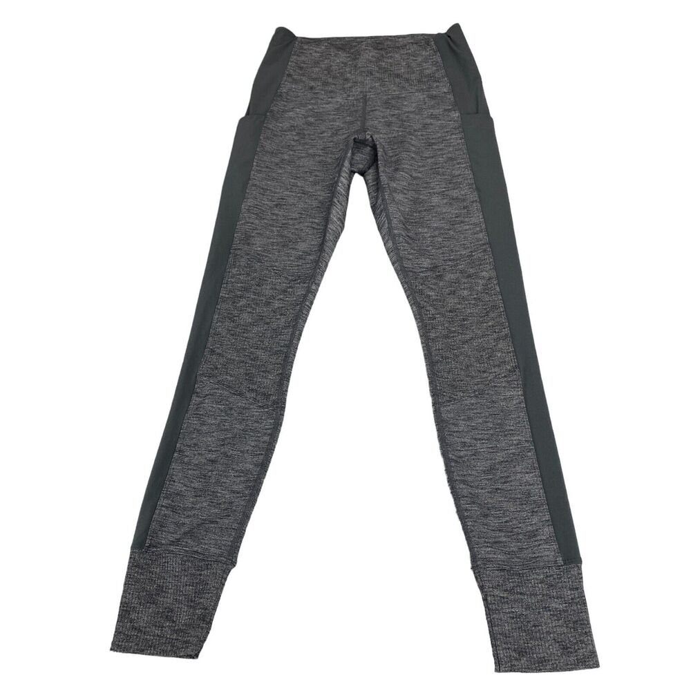 Athleta Activewear Legging Womens XS Gray Stretch High Waisted